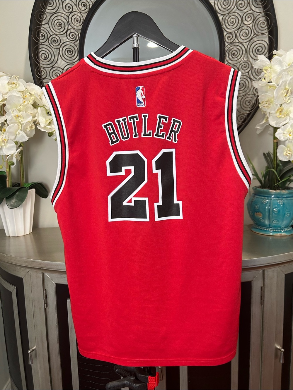 Adidas Jimmy Butler #21 Chicago Bulls NBA Jersey Mens XL Red Basketball